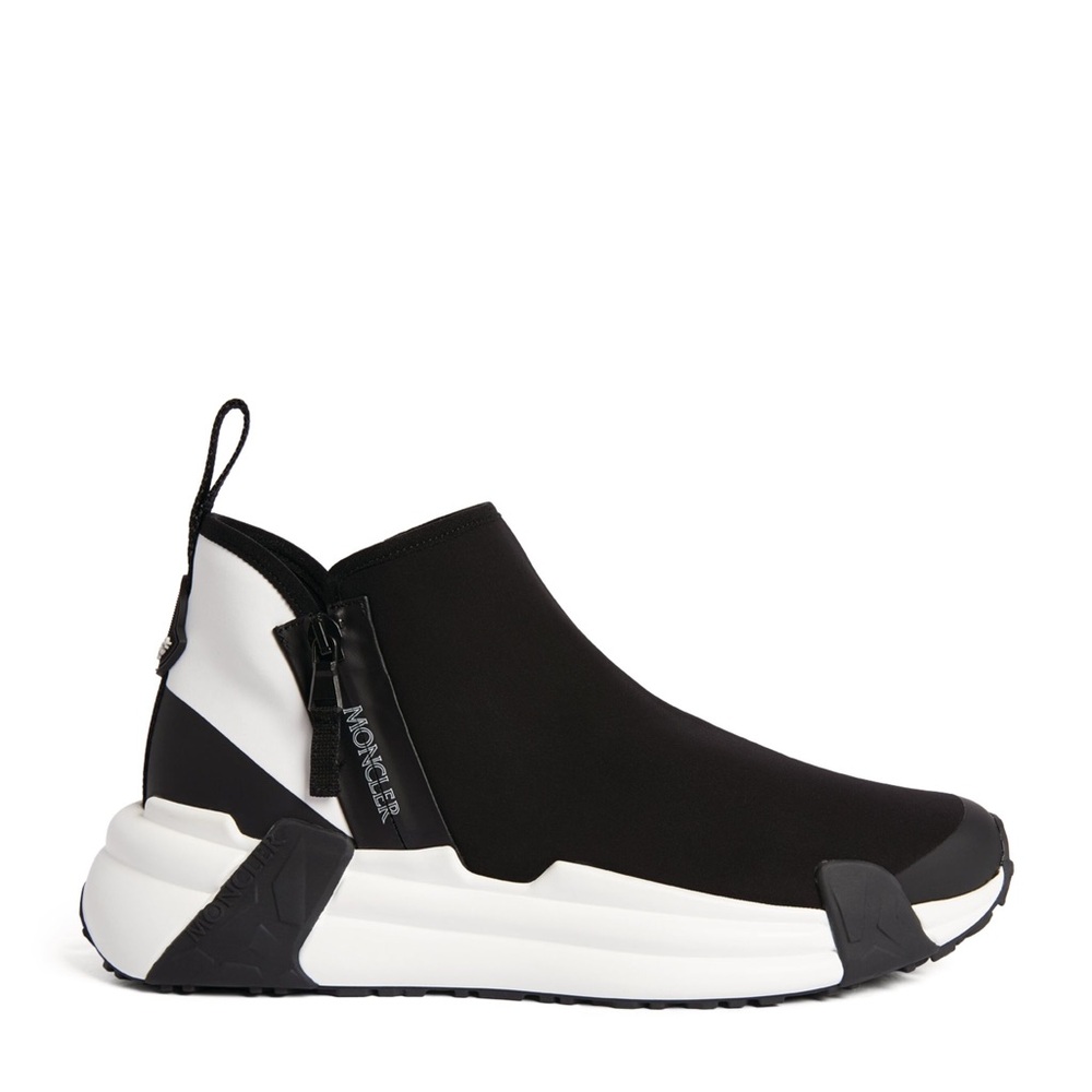 MONCLER Compassor Low Top Zip Sneakers - Picture 3 of 8